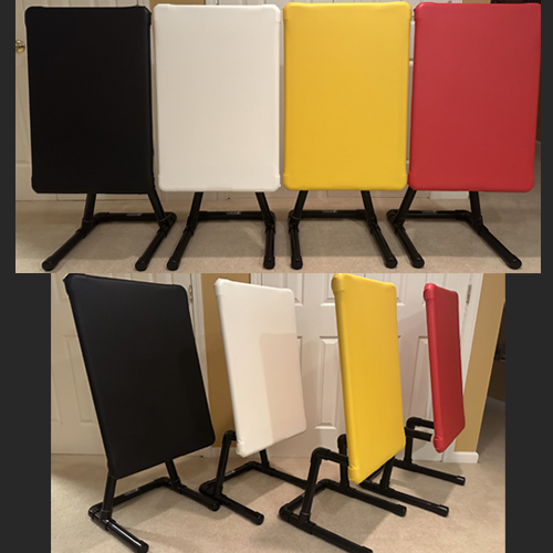 gallery black-white-yellow-red